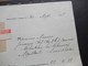 Delcampe - Frankreich 1928 Rechnung Mit Recepisse Du Mandat Befestigt Mit Säerin Bogenrand Evian / Source Cachat - Brieven En Documenten