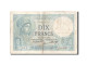 Billet, France, 10 Francs, 10 F 1916-1942 ''Minerve'', 1931, 1931-12-03, TB - 10 F 1916-1942 ''Minerve''