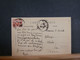 98/545  CP  TUNESIE POUR LA FRANCE 1919 - Storia Postale