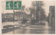 PARIS INONDE UNE PASSERELLE CARTE PHOTO RUE A IDENTIFIEE - Paris Flood, 1910