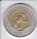 MONEDA DE PLATA Y ORO DE ANDORRA DE 20 DINERS XXVII JOCS OLIMPICOS 2000 MUY RARA (GOLD-SILVER-ARGENT) - Andorre