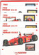 Delcampe - Ferrari F 1 Cars Racing 20 Schede  20 Francobolli Stati Diversi Schede Tecniche Lot Dedicated To Ferrari - Automobile - F1