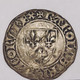 Pièce Argent Charles VI - Blanc Guénar - 1380 Ad - 1422 AD - Paris - 1380-1422 Carlos VI El Bien Amado