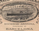 1913 Barcelona, Spain: Compania Transatlantica - Navigation