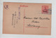 1849PR/ Entier CP 10 Cent. Obl. GeprüftMilitarische Post. Arlon 1918 Banque Luxembourg Belge > Messancy - OC26/37 Territori Tappe