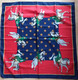 FOULARD RELAIS (cavaliers Chevaux) 75x77 Cm - Foulards