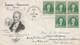 United States 1940 FDC Mailed To New Zealand - 1851-1940