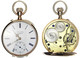 Herrentaschenuhr Gelbgold 750/1000 Um 1895/1897, A. Lange & Söhne, Glashütte Bei Dresden. Staubdeckel Gold. Handaufzug.  - Horloge: Luxe
