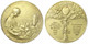 Vergoldete Niederländische Silbermedaille 1931 Von Van Der Heuvel. Niederl. Vereinigung Für Tierschutz, Verliehen An Wil - Polonia