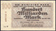 Badische Bank, 100 Mrd. Mark 30.10.1923. KN. Dunkelbraun.I-II, Selten. Rosenberg BAD13b. Pick S 914. - Non Classificati