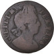 Monnaie, Grande-Bretagne, William III, 1/2 Penny, 1700, B+, Cuivre, KM:503 - B. 1/2 Penny