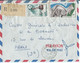 LETTRE RECOMMANDEE PAR AVION 1960 - Briefe U. Dokumente