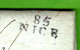 1805 LETTRE DE COMMERCE NAVIGATION DENREES Baptiste Guide à Nice Pour Bousquet à Agde SUPERBE MARQUE NICE V.SCANS - 1801-1848: Précurseurs XIX