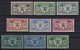 NOUVELLES NEW HEBRIDES - LOT SÉRIE YT N° 91 à 99 NEUF ** MNH (filigranes à Voir) - Unused Stamps