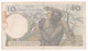 Banque De L'Afrique Occidentale 10 Francs 8 3 1951, Alphabet H.84 N° 24256 - Other - Africa