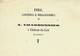 1861 TIMBRE EMPIRE Sur LETTRE ENTETE CHARBONNIER CHATEAU DU LOIR SARTHE   Pour Mr Doré Maître De Forges Le Mans B.E. - 1849-1876: Klassik