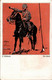 ! Alte Ansichtskarte Künstlerkarte, Sign. Ludwig Hohlwein, München , Militaria, Ulan - Hohlwein, Ludwig