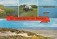 CPA AMELAND- DIFFERENT VIEWS, ISLAND, HORSE CART, BEACH, SHIP - Ameland