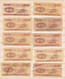 26 Billets Chinoises , Billets Ayant Circulés, 9 Scans - Cina