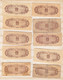 26 Billets Chinoises , Billets Ayant Circulés, 9 Scans - China