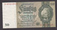 50 REICHSMARK 1933 GERMANY BANKNOTE - 50 Reichsmark