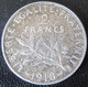 France - Monnaie 2 Francs Semeuse 1918 En Argent - Otros & Sin Clasificación