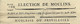 ANCIEN REGIME RECU IMPOT DU VINGTIEME 1781 ELECTION DE MOULIN PAROISSE DE BILLERON (?) B.E. V. SCANS - Documentos Históricos