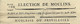 ANCIEN REGIME RECU IMPOT DU VINGTIEME 1781 ELECTION DE MOULIN PAROISSE DE BILLERON (?) B.E. V. SCANS - Historische Documenten
