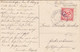RRR! ÖSTERREICH 1917 - 20 Heller Nachporto (Ank80 Als Briefmarke Verwendet Und Gestempelt) Auf Ak FRANKFURT Gelaufe ... - Variétés & Curiosités