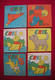 Colleccion 1960-63 Cris 6 Albums à Colorier Pour Enfants Editorial Fher Bilbao 10x9.8cm 8 Pages Spain - Juniors