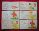 Colleccion 1960-63 Cris 6 Albums à Colorier Pour Enfants Editorial Fher Bilbao 10x9.8cm 8 Pages Spain - Kinder- Und Jugendbücher