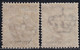 1912 2 Valori MNH** Sass. 6/7 Cv 17,5 - Ägäis (Nisiro)