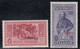 1932 2 Valori MH* Sass. Cv 112 - Egeo (Nisiro)