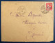 Nouvelle Caledonie Lettre Timbre FM N°7 50c Type Paix Oblitération 18 Juin 1936 Du Très Rare Cachet De POUM !! TTB - Covers & Documents