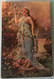 OLD POSTCARD Illustrators - Signed > HANS Zatzka  No.319. LADY  MÄDCHEN   " ERPACO " KUNSTVERLAG HAMBURG AK - Zatzka