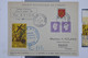 C1 FRANCE BELLE LETTRE  1945 SEMAINE D AVIATION ANGERS POUR DAKAR SENEGAL  ++VIGNET+  PAIRE DE DULAC +AFFRANCH. PLAISANT - 1960-.... Storia Postale