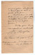 VP19.565 - 1888 - Lettre De Mr R. De BERCEGOL à PARIS Pour Mr SENNE - DESJARDINS Commissaire De La Marine - Manuscritos