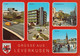 D-51373 Leverkusen - Alte Ansichten - Forum - Fußgängerzone - Centrum - Rathaus - Cars - VW Bus - Nice Stamp - Leverkusen