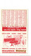 1966 CALENDRIER MEUBLES ROSEY BLD DE LA CHAPELLE PARIS - Petit Format : 1961-70