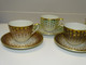 Delcampe - * 4 TASSES & SOUCOUPES PORCELAINE FINE BAVARIA ESCHENBACH GERMANY 4 COULEURS  E - Eschenbach (DEU)