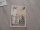France 3 Enveloppes + 1 Carte Maximum Centenaire Du Timbre Poste Français 1949 - Covers & Documents