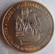 Médaille Wapen Von Hamburg St Pauli Landungsbrücken , Navire , En Cupronickel. - Altri & Non Classificati