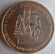 Médaille Wapen Von Hamburg, Helgoland 1890 1980, Navire , En Cupronickel. - Autres & Non Classés