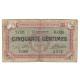 France, Tarare, 50 Centimes, 1916, Chambre De Commerce, B+, Pirot:119-14 - Chambre De Commerce