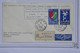 AH14 ALGERIE   BELLE LETTRE RECOM. RARE  1958  IER VOL FRANCE POLYNESIE ALGER  POUR PAPEETE +AFF. PLAISANT - Luftpost