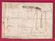 MRQUE D'ALLEMAGNE LETTRE DE PRAGUE TCHECOSLOVAQUIE 1790 POUR BEAUNE COTE D'OR TAXE 24 LETTRE COVER FRANCE - ...-1918 Voorfilatelie