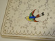 Delcampe - *JOLI ANCIEN DESSOUS DE PLAT CERAMIQUE LONGWY DECO ENVOL D'OISEAUX COLLECTION   E - Longwy (FRA)