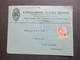Frankreich 1903 Allegorie EF Dekorativer Umschlag Kleeblatt Societe Etablissements Georges Richard Paris Siege Social - Lettres & Documents