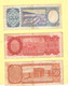 BOLIVIA Bolivie 50 Bolivianos 1962 + 100 Del 1962 + 500 Del 1981 Sudamerica South America Billets Amérique Du Sud - Bolivie