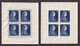 Delcampe - HUNGARY 1942 - Red Cross, Mi.No. 696/698, Perforate And Imperforate Sheets, MNH, Some Of Sheets Have Trace Of Being In A - Unused Stamps